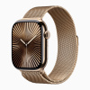 Умные часы Apple Watch Series 11, 42 мм, Золотой титан, миланский браслет