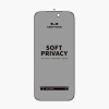 Защитное стекло iPhone 17 Air Keephone Soft Privacy черный (black)