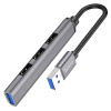 USB HUB Hoco HB26 4 in 1 adapter(USB to USB3.0+USB2.0*3)