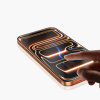 Защитное стекло iPhone 17/16 Pro Keephone Matte Optix черный (black)