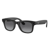 Смарт-очки Ray-Ban Meta Wayfarer (Gen 2) Матовая черная оправа серый фотохром