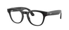 Смарт-очки Ray-Ban Meta Scriber Optics (Поколение 2), полупрозрачный черный цвет оправы, прозрачные 