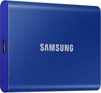 SSD-накопитель Samsung T7 1Tб Синий