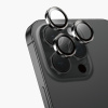 Защитное стекло для камеры iPhone 16 Pro/16 Pro Max Keephone Bright черный (black) 
