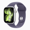 Умные Часы Apple Watch Series 11, 42 мм, алюминий серебристый, ремешок Sport Band фиолетовый туман