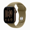 Часы Apple Watch Series 12, 42 мм, алюминий тёмно-бронзовый, оливковый S/M