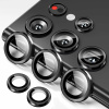 Защитное стекло на камеру Samsung Galaxy S25+ Keephone Spiral (black)