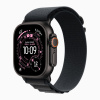 Apple Watch Ultra 3 (2025) 49mm черный титановый корпус с ремешком Alpine Loop черный (размер М)