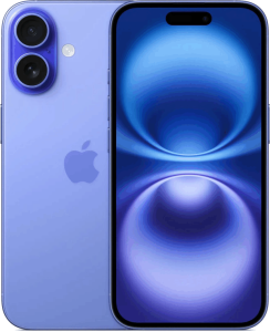 Смартфон Apple iPhone 16 128Гб Ультрамарин (без RuStore)