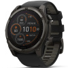Смарт часы Garmin Fenix 8 51mm Solar Sapphire Серый/Черный