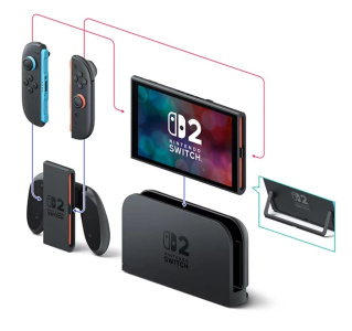  Игровая консоль Nintendo Switch 2 Mario 
