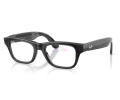 Смарт-очки Ray-Ban Meta Blayzer Optics (Поколение 2), полупрозрачный черный цвет оправы, прозрачные 