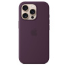 Защитный чехол iPhone 16 Pro Max Silicone case Msafe сливовый (plum)