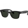 Смарт-очки Ray-Ban Meta Wayfarer (Gen 2) Глянцевая черная оправа Фотохромные линзы графит зеленый