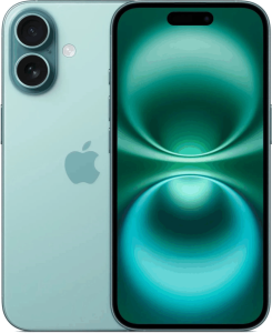 Смартфон Apple iPhone 16 256Гб Бирюзовый (без RuStore)