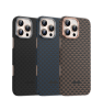 Защитный чехол iPhone 16 Pro Keephone Kevlar Paris черный (black)