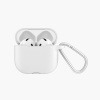 Чехол для кейса "Apple AirPods 4" Keephone Liquid Silicone белый (white)