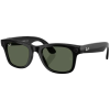 Смарт-очки Ray-Ban Meta Wayfarer (Gen 2)  Глянцевая черная оправа темно-зеленые линзы
