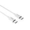 Дата кабель Type-C - Type-C HOCO X23 1M  белый (white)