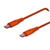 Дата кабель Type-C - Type-C Keephone FLASH 60W 1m оранжевый (orange)