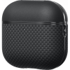 Чехол для кейса Pitaka Apple AirPods 4 черный /серый (black/grey)