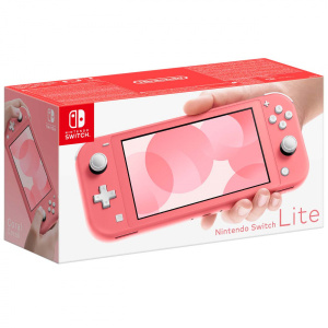  Игровая консоль Nintendo lite Коралловый