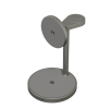 Беспроводное зарядное устройство Magssory WCH012 3-IN-1 Magnets с поддержкой Qi2 (титановый)