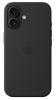 Защитный чехол iPhone 16 Silicone case черный (black) (MYY13ZM/A)