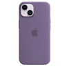 Защитный чехол iPhone 14 Silicone Case MagSafe бузинный (elderberry)