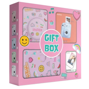 Fujifilm Instax Mini 12 Gift Box Bundle Синий