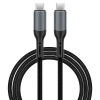 Дата кабель Type-C - Type-C Wiwu Wi-C101 240W 1.5m черный (black)