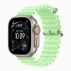 Apple Watch Ultra 3 (2025) 49mm Цвет «Натуральный / Неоновый зеленый», ремешок Ocean Band