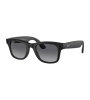 Смарт-очки Ray-Ban Meta Wayfarer Матовый черный, Графитовый