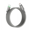 Дата кабель Type-C - Type-C Wiwu Wi-C084 100W 1m серый (grey)