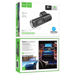 Регистратор DV1 HOCO (black)