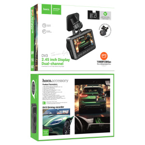 Регистратор DV3 HOCO (black)
