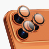 Защитное стекло для камеры iPhone 17 Pro/17 Pro Max Keephone Capital оранжевый (orange)