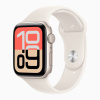 Умные Часы Apple Watch SE 3, 44 мм, алюминий сияющая звезда, ремешок Sport Band сияющая звезда