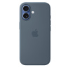 Защитный чехол iPhone 17 Silicone case Msafe полночный (midnight)