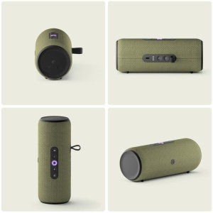 Умная колонка Яндекс Станция Стрит с Алисой на YaGPT YNDX-00030GRN Зелёный