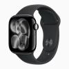 Умные Часы Apple Watch Series 11, 46 мм, алюминий чёрный оникс, ремешок Sport Band чёрный