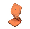 Беспроводное зарядное устройство Magssory WCH083 3-IN-1 Magnets с поддержкой Qi2.2 (оранжевый)