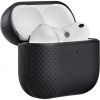 Чехол для кейса Pitaka Apple AirPods Pro3 черный /серый (black/grey)