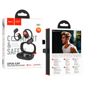 Беспроводные наушники HOCO EA1 10H Open ear черный (black)