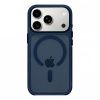 Защитный чехол iPhone 18 Pro Max Clear Case orig msafe (синий)