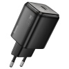 Адаптер сетевой HOCO N54 Monsoon single port PD 45W charger черный (black)